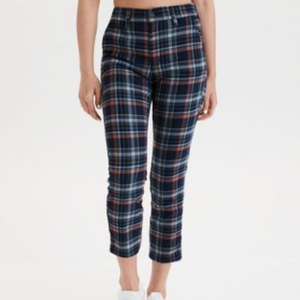 American Eagle Plaid Pants